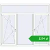 Pricing Tilt-and-Turn 2100x1800 mm REHAU ENERGY-SAVING SYNEGO MD RAL 9016 Traffic white two-sided. Price: 3399,01 zł
