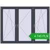 Ustalenie cen Okna skrzydłowe 2000x1500 mm REHAU OPTIMUM EURO-DESIGN 70 ANTHRACITE_GREY_STRUKTURAL dwustronny. Cena: 4 745.07 PLN