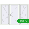 Pricing Tilt-and-Turn 2000x1500 mm REHAU OPTIMUM EURO-DESIGN 70 GOLDEN OAK external. Price: 3 727.86 PLN