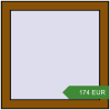 Pricing Tilt-and-Turn 600x600 mm KORSA ENERGY-SAVING REHAU SYNEGO MD GOLDEN OAK two-sided. Price: 174.01 EUR