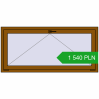 Pricing Tilt-and-Turn 1500x700 mm REHAU OPTIMUM EURO-DESIGN 70 GOLDEN OAK two-sided. Price: 1 539.9 PLN