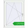 Pricing Tilt-and-Turn 900x1200 mm REHAU ENERGY-SAVING SYNEGO MD RAL 9016 Traffic white two-sided. Price: 1 269.51 PLN