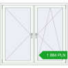 Pricing Tilt-and-Turn 1450x1350 mm REHAU OPTIMUM EURO-DESIGN 70 RAL 9016 Traffic white two-sided. Price: 1 884.43 PLN