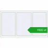 Ustalenie cen Okna rozwierne 1800x1000 mm REHAU ENERGY-SAVING SYNEGO MD RAL 9016 Traffic white dwustronny. Cena: 1919,94 zł