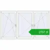 Pricing Okna rozwierne 2400x1400 mm REHAU OPTIMUM EURO-DESIGN 70 RAL 9016 Traffic white dwustronny. Price: 2757,18 zł