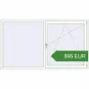 Pricing Tilt-and-Turn 2300x1300 mm KORSA OPTIMUM REHAU EURO 70. Price: 894.57 EUR
