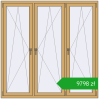 Pricing Tilt-and-Turn 1800x1800 mm ALU STANDARD 72 RAL 1002 Sand yellow two-sided. Price: 9798,18 zł