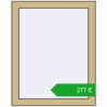 Pricing Tilt-and-Turn 600x750 mm ALU STANDARD 72 RAL 1000 Green beige two-sided. Price: 276,71 €