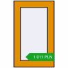 Pricing Tilt-and-Turn 305x500 mm ALU STANDARD 72 RAL 1006 Maize yellow two-sided. Price: 1 011.43 PLN