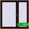Ustalenie cen Okna skrzydłowe 1500x1500 mm REHAU OPTIMUM EURO-DESIGN 70 CHOCOLATE_BROWN dwustronny. Cena: 1954,96 zł