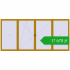 Pricing Tilt-and-Turn 5000x2300 mm ALU STANDARD 72 RAL 1005 Honey yellow two-sided. Price: 17 678,48 zł