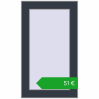 Ustalenie cen Okna skrzydłowe 350x600 mm REHAU OPTIMUM EURO-DESIGN 70 ANTHRACITE_GREY_STRUKTURAL dwustronny. Cena: 51,17 €