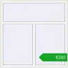 Ustalenie cen Okna skrzydłowe 1500x1500 mm REHAU ENERGY-SAVING SYNEGO MD RAL 9016 Traffic white dwustronny. Cena: 330,02 €
