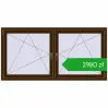 Ustalenie cen Okna skrzydłowe 1815x905 mm REHAU ENERGY-SAVING SYNEGO MD DARK_OAK dwustronny. Cena: 2979,96 zł