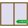 Pricing Tilt-and-Turn 1600x1360 mm REHAU OPTIMUM EURO-DESIGN 70 GOLDEN OAK two-sided. Price: 1 596.19 PLN