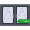 Ustalenie cen Okna skrzydłowe 1065x770 mm REHAU ENERGY-SAVING SYNEGO MD ANTHRACITE_GREY_STRUKTURAL dwustronny. Cena: 375.14 EUR