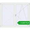 Pricing Tilt-and-Turn 1800x1500 mm REHAU ENERGY-SAVING SYNEGO MD BLACK_ULTI-MATT external. Price: 3 546.41 PLN