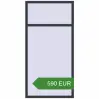 Pricing Tilt-and-Turn 1000x2000 mm KORSA OPTIMUM REHAU EURO 70. Price: 590.3 EUR