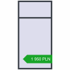 Pricing Tilt-and-Turn 1200x2400 mm REHAU OPTIMUM EURO-DESIGN 70 ANTHRACITE_GREY_STRUKTURAL two-sided. Price: 1 949.68 PLN