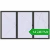 Pricing Tilt-and-Turn 4000x2300 mm REHAU BRILLANT DESIGN BASALT_GREY two-sided. Price: 13 234.75 PLN