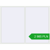 Pricing Tilt-and-Turn 2600x2000 mm REHAU OPTIMUM EURO-DESIGN 70 RAL 9016 Traffic white two-sided. Price: 2 984.91 PLN