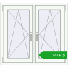 Pricing Tilt-and-Turn 1020x950 mm REHAU ENERGY-SAVING SYNEGO MD ANTHRACITE_GREY_STRUKTURAL external. Price: 1445,95 zł