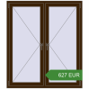 Pricing Tilt-and-Turn 1300x1500 mm KORSA OPTIMUM REHAU EURO 70. Price: 627.32 EUR