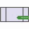 Pricing Tilt-and-Turn 2722x1414 mm KORSA OPTIMUM REHAU EURO 70. Price: 532.47 EUR