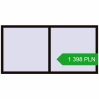 Pricing Tilt-and-Turn 2000x1000 mm REHAU OPTIMUM EURO-DESIGN 70 BLACK_BROWN two-sided. Price: 1 397.62 PLN