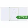 Pricing Tilt-and-Turn 3200x1700 mm KORSA ENERGY-SAVING REHAU SYNEGO MD. Price: 1 335.36 EUR