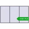 Pricing Tilt-and-Turn 4000x2400 mm REHAU OPTIMUM EURO-DESIGN 70 ANTHRACITE_GREY_STRUKTURAL two-sided. Price: 6 801.09 PLN