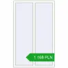 Pricing Tilt-and-Turn 980x1600 mm REHAU OPTIMUM EURO-DESIGN 70 RAL 9016 Traffic white two-sided. Price: 1 168.23 PLN