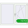 Pricing Tilt-and-Turn 1250x1000 mm CLASICTHERM 70 RAL 9016 Biały two-sided. Price: 732,06 zł