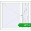 Pricing Tilt-and-Turn 1600x1500 mm REHAU ENERGY-SAVING SYNEGO MD RAL 9016 Traffic white two-sided. Price: 1955,10 zł