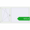 Pricing Tilt-and-Turn 2000x1100 mm REHAU OPTIMUM EURO-DESIGN 70 CREAME_WHITE_50L-2 external. Price: 1571,91 zł