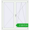 Pricing Tilt-and-Turn 1350x1500 mm REHAU ENERGY-SAVING SYNEGO MD RAL 9016 Traffic white two-sided. Price: 2 527.86 PLN