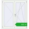 Pricing Tilt-and-Turn 1200x1350 mm REHAU OPTIMUM EURO-DESIGN 70 RAL 9016 Traffic white two-sided. Price: 1556,96 zł