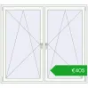 Ustalenie cen Okna skrzydłowe 1700x1550 mm REHAU OPTIMUM EURO-DESIGN 70 ANTHRACITE_GREY_STRUKTURAL zewnętrzny. Cena: 405,38 €