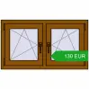Pricing Tilt-and-Turn 990x560 mm EPSILON OPTIMA GOLDEN OAK two-sided. Price: 130.12 EUR