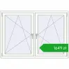 Pricing Tilt-and-Turn 1605x1115 mm REHAU ENERGY-SAVING SYNEGO MD RAL 9016 Traffic white two-sided. Price: 1648,94 zł