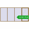 Pricing Tilt-and-Turn 4700x2300 mm REHAU ENERGY-SAVING SYNEGO MD LIGHT_OAK two-sided. Price: 10 551.41 PLN