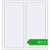 Pricing Tilt-and-Turn 1200x1300 mm ALU STANDARD 72 RAL 9016 Traffic white two-sided. Price: 1813,06 zł