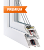 Drzwi balkonowe KORSA ENERGY-SAVING (REHAU SYNEGO MD)