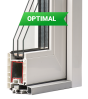 Drzwi OPTIMUM (REHAU Brillant Design)