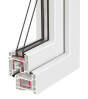 Drzwi balkonowe KORSA OPTIMUM (REHAU Euro 70)