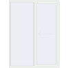 Pricing Sliding patio doors 1830x2400 mm REHAU SYNEGO SLIDE RAL 9016 Traffic white two-sided