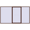 Pricing Sliding patio doors 4000x2300 mm PATIO DOOR REHAU BRILLANT DESIGN BLACK_CHERRY two-sided