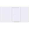 Pricing Sliding patio doors 4000x2200 mm PATIO DOOR REHAU SYNEGO RAL 9016 Traffic white two-sided