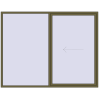 Pricing Sliding patio doors 2700x2100 mm PATIO DOOR REHAU SYNEGO QUARTZ_GREY two-sided