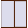 Pricing Sliding patio doors 2300x2400 mm REHAU SYNEGO SLIDE MACORE two-sided